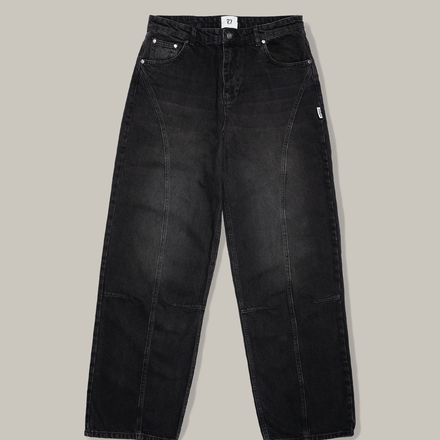 Orelien Monogramm Denim - Washed Black
