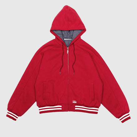 Quilted Lined Zip Jacket